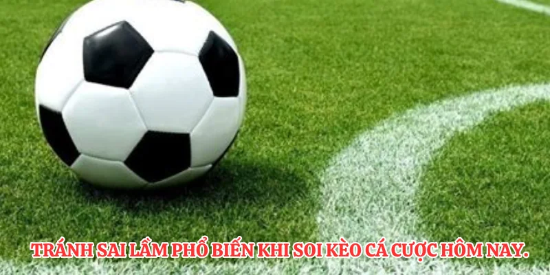Phân Tích Kèo Thơm - Nghệ Thuật Đặt Cược Chuẩn Xác Nhất 4 Tránh sai lầm phổ biến khi soi kèo cá cược hôm nay.